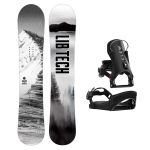 SET Placa Snowboard LIB TECH - COLD BREW 2027 + Legaturi Snowboard CLEW Independence 1.0 2027 - Black
