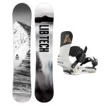 SET Placa Snowboard LIB TECH - COLD BREW 2027 + Legaturi Snowboard UNION Unisex 2027 ATLAS PRO Stone