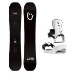 SET Placa Snowboard LIB TECH - DPR 2027 - 158 + Legaturi Snowboard CLEW Independence 1.0 2027 - White