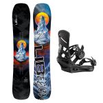 SET Placa Snowboard LIB TECH - DYNAMO 2027 - 159 + Legaturi Snowboard BURTON - Men's - MISSION Black W27