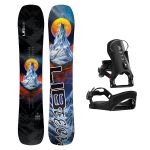 SET Placa Snowboard LIB TECH - DYNAMO 2027 - 159 + Legaturi Snowboard CLEW Independence 1.0 2027 - Black