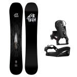 SET Placa Snowboard LIB TECH - EJACK KNIFE 2027 - 157 + Legaturi Snowboard CLEW Independence 1.0 2027 - Black