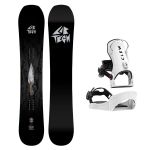 SET Placa Snowboard LIB TECH - EJACK KNIFE 2027 - 157 + Legaturi Snowboard CLEW Independence 1.0 2027 - White