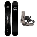 SET Placa Snowboard LIB TECH - EJACK KNIFE 2027 - 157 + Legaturi Snowboard UNION Men's 2027 FORCE Brown