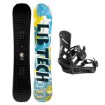 SET Placa Snowboard LIB TECH - LEGITIMIZER 2027 - 154 + Legaturi Snowboard BURTON - Men's - MISSION Black W27