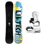 SET Placa Snowboard LIB TECH - LEGITIMIZER 2027 - 154 + Legaturi Snowboard CLEW Independence 1.0 2027 - White