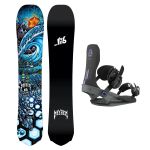 SET Placa Snowboard LIB TECH - MAYHEM ROCKET 2027 - 157.5 + Legaturi Snowboard UNION Unisex 2027 SOURCE Black