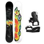 SET Placa Snowboard LIB TECH - OFF RAMP 2027 - 154 + Legaturi Snowboard CLEW Independence 1.0 2027 - Black