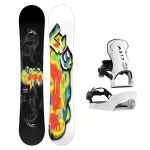 SET Placa Snowboard LIB TECH - OFF RAMP 2027 - 154 + Legaturi Snowboard CLEW Independence 1.0 2027 - White