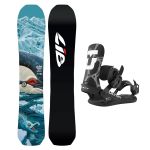 SET Placa Snowboard LIB TECH Orca II 2027 + Legaturi Snowboard UNION Men's 2027 ULTRA Black