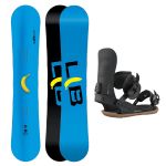 SET Placa Snowboard LIB TECH - SKATE BANANA 2027 + Legaturi Snowboard UNION Men's 2027 STRATA Black