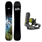 SET Placa Snowboard LIB TECH - SKUNK APE CAMBER 2027 + Legaturi Snowboard UNION Unisex 2027 SOURCE PRO TH Black