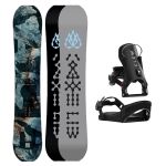 SET Placa Snowboard LIB TECH - T.RICE PRO 2027 + Legaturi Snowboard CLEW Independence 1.0 2027 - Black
