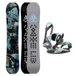 SET Placa Snowboard LIB TECH - T.RICE PRO 2027 + Legaturi Snowboard UNION Unisex 2027 FALCOR Glacier Shadow