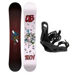 SET Placa Snowboard LIB TECH - TWO TIME 2027 - 146 + Legaturi Snowboard BURTON - Women's - CITIZEN Black W27
