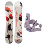 SET Placa Snowboard CAPiTA - BIRDS OF A FEATHER 2027 + Legaturi Snowboard UNION Women's 2027 TRILOGY Violet
