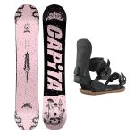 SET Placa Snowboard CAPiTA - DARK HORSE 2027 + Legaturi Snowboard UNION Men's 2027 STRATA Black