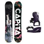 SET Placa Snowboard CAPiTA D.O.A. 2026 150 x Legaturi Snowboard CLEW Independence 1.0 2027 Purple