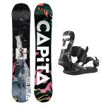 SET Placa Snowboard CAPiTA D.O.A. 2026 150 x Legaturi Snowboard UNION Men's 2027 ULTRA Black