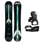 SET Placa Snowboard CAPiTA - MIA BROOKES PRO 2027 - 146 + Legaturi Snowboard CLEW Independence 1.0 2027 - Black