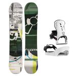 SET Placa Snowboard CAPiTA - OUTERSPACE LIVING WIDE 2027 + Legaturi Snowboard CLEW Independence 1.0 2027 - White