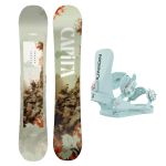 SET Placa Snowboard CAPiTA - PARADISE 2027 + Legaturi Snowboard UNION Women's 2027 JULIET Ice Blue