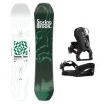 SET Placa Snowboard CAPiTA - SB POWDER TWIN 2027 - 156 + Legaturi Snowboard CLEW Independence 1.0 2027 - Black