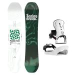 SET Placa Snowboard CAPiTA - SB POWDER TWIN 2027 - 156 + Legaturi Snowboard CLEW Independence 1.0 2027 - White