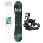 SET Placa Snowboard CAPiTA - SB POWDER TWIN 2027 - 156 + Legaturi Snowboard UNION Men's 2027 ULTRA Black