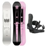 SET Placa Snowboard CAPiTA - SB RESORT TWIN 2027 + Legaturi Snowboard UNION Men's 2027 FORCE TEAM Black