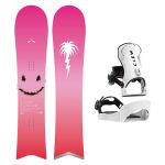 SET Placa Snowboard CAPiTA - SB SLUSH SLASHER 2.0 2027 - 151 + Legaturi Snowboard CLEW Independence 1.0 2027 - White