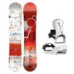 SET Placa Snowboard CAPiTA - ULTRAFEAR WIDE 2027 - 153W + Legaturi Snowboard CLEW Independence 1.0 2027 - White