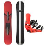 SET Placa Snowboard WHITESPACE - Freestyle SHAUN WHITE Pro A 2027 + Legaturi Snowboard BURTON - Men's - CARTEL Hot Tamale W27