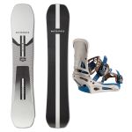 SET Placa Snowboard WHITESPACE - Freestyle SHAUN WHITE Pro C 2027 - 156 + Legaturi Snowboard BURTON - Men's - MALAVITA Warm Gray W27