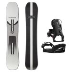 SET Placa Snowboard WHITESPACE - Freestyle SHAUN WHITE Pro C 2027 - 156 + Legaturi Snowboard CLEW Independence 1.0 2027 - Black