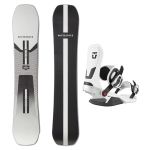 SET Placa Snowboard WHITESPACE - Freestyle SHAUN WHITE Pro C 2027 - 156 + Legaturi Snowboard UNION Unisex 2027 NEO White
