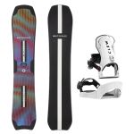 SET Placa Snowboard WHITESPACE - Montano A 2027 - 155 + Legaturi Snowboard CLEW Independence 1.0 2027 - White