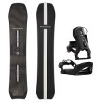 SET Placa Snowboard WHITESPACE - Montano B 2027 - 160 + Legaturi Snowboard CLEW Independence 1.0 2027 - Black