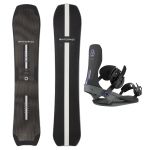 SET Placa Snowboard WHITESPACE - Montano B 2027 - 160 + Legaturi Snowboard UNION Unisex 2027 SOURCE Black