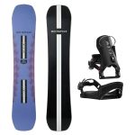 SET Placa Snowboard WHITESPACE - Womens Freestyle Pro B 2027 + Legaturi Snowboard CLEW Independence 1.0 2027 - Black