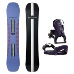SET Placa Snowboard WHITESPACE - Womens Freestyle Pro B 2027 + Legaturi Snowboard CLEW Independence 1.0 2027 - Purple