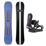 SET Placa Snowboard WHITESPACE - Womens Freestyle Pro B 2027 + Legaturi Snowboard UNION Unisex 2027 NEO Black