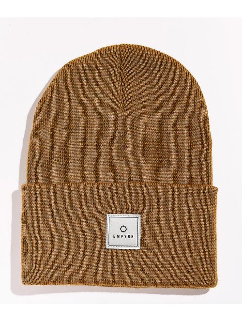 Caciula Empyre Drone Beanie Tobacco Brown