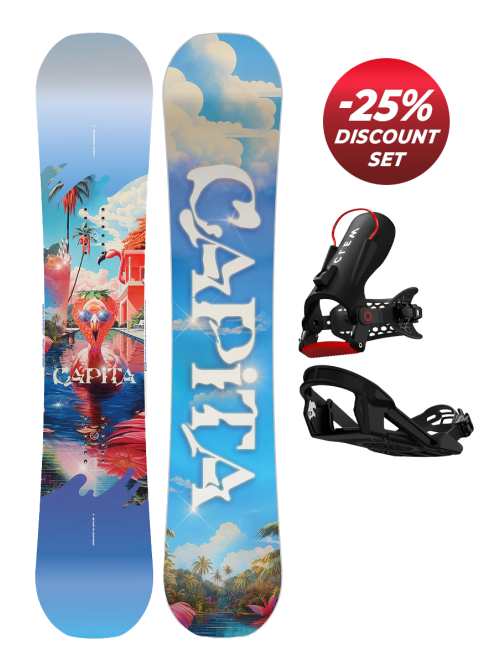 SET CAPiTA SPACE METAL FANTASY 2025 x Legaturi CLEW Freedom