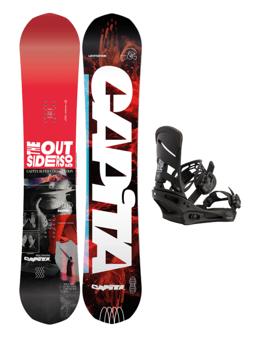 SET CAPiTA THE OUTSIDERS 2025 158 x Legaturi BURTON MISSION