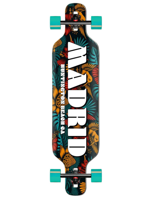 Longboard Complete Madrid Trance Drop-Thru Tropics 40"