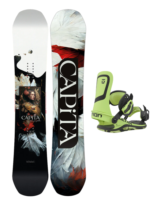 SET CAPiTA BIRDS OF A FEATHER 2025 x Legaturi UNION ULTRA Lime