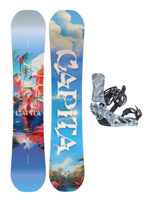 SET CAPiTA SPACE METAL FANTASY 2025 x Legaturi BURTON LEXA BLUE