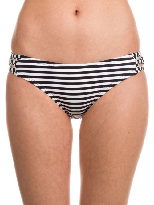 Bikini Fox Jail Break Lace Up Black White