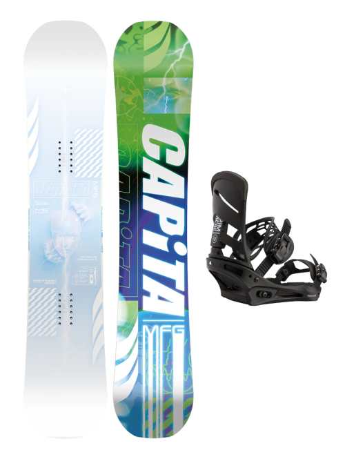 SET CAPiTA PATHFINDER REVERSE CAMBER x Legaturi BURTON MISSION